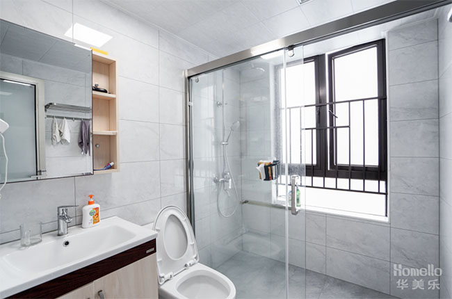 134㎡四居室，新中式與現代風結合，這樣的生活方便又美好